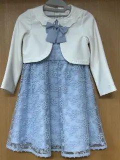 mezzo piano アンサンブル風　ドッキングワンピース