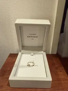レポシ ベルベル ミニピアス両耳用 18K PG パヴェ約0.03ct - メルカリ