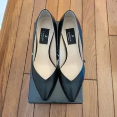美品 LANVIN en Bleu パンプス ポインテッドトゥ フォーマル 黒 - メルカリ