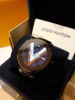 ルイヴィトン タンブール ホライゾン QA002Z 腕時計