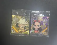 ウソップ ニコ・ロビン ウエハースシール
