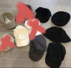 ベレー帽　ビーニー　帽子まとめ売り