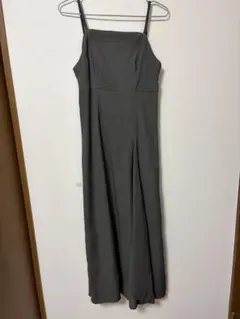 Louere グレー キャミワンピース