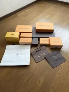 ショップ袋・ボックスセット（ルイ・ヴィトン、グッチ、フェンディ）