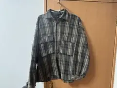 Ciaopanic チェックシャツジャケット Lサイズ ウール混 厚手 秋冬