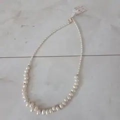 淡水パール ネックレス 調整可能