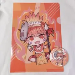 ひきフェス ファミマ 缶バッジ クリアファイル めいちゃん