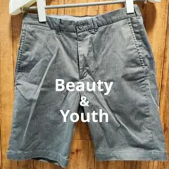 Beauty&Youth グレー カジュアルショートパンツ ハーフパンツ