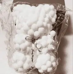 ホワイト クマ型保存花 25cm 1セット