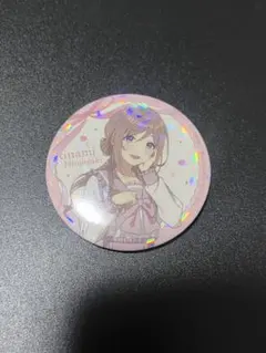 学マス姫崎莉波 ホログラム缶バッジ SHIBUYA109