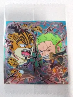 ワンピース 大海賊シールウエハース SW13-04　ゾロVSルッチ