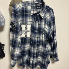 wind and sea ヒステリックグラマー チェックシャツ