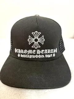 CHROME HEARTS 黒 トラッカーキャップ