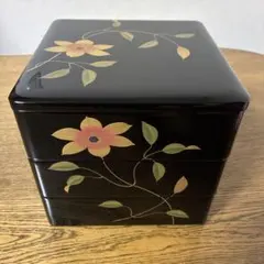 未使用】会津塗 木製漆器 重箱 3段 松竹梅柄 - メルカリ