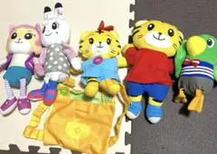 しまじろう　ぬいぐるみ5点セット