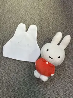 【特大約50cm】おばけミッフィー ぬいぐるみ 赤い服 miffy