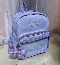 Cranfare パープル リュック　プリズム購入