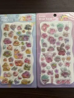 カービィ Petit Drop Seal シール2シートセット