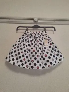 ミニー柄水玉スカート 100cm
