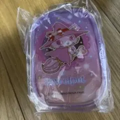 ジュエルペット カラビナ付きクリアポーチ ガーネットB