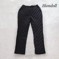 【未使用タグ付】Blondoll　キルティング　ダウンパンツ　大きいサイズ　撥水
