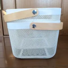 IKEA RISATORP メッシュバスケット2個セット