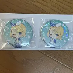【プロセカ】鏡音リン ローソンコラボ 缶バッジ 2個セット