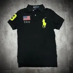 Polo by ralph lauren ポロシャツ xs ビッグポニー USA