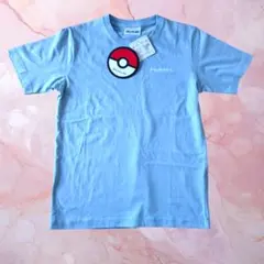 ポケットモンスター Tシャツ メンズS　ブルーグレー　バックプリント