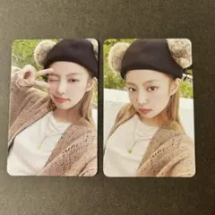 【公式】BLACKPINKJENNIE Born Pink クマ　トレカ　2枚