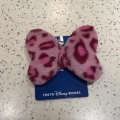 ディズニー ミニー ヒョウ柄 ヘアピン - メルカリ