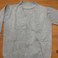 レディーススクールカーディガングレー