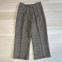 ツイード スラックス