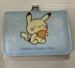 ポケモン　ピカチュウ　財布　三折り