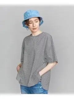 BEAUTY&YOUTH ボーダーTシャツのサムネイル