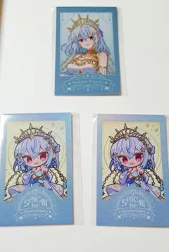 にじさんじ　チェキ　6周年　SMC組　セット　葉加瀬　冬雪