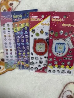 Tamagotchi Uni キャラクターシール 4枚セット