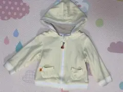 familiar ♡ リバーシブルパーカー 80