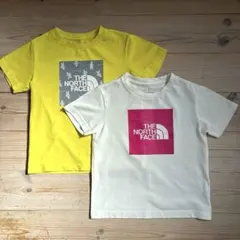【2枚セット】ノースフェイス キッズ Tシャツ 110cm