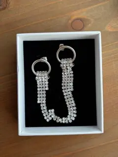 JUSTINE CLENQUET ロング チェーンピアス 片耳 本体のみ - メルカリ