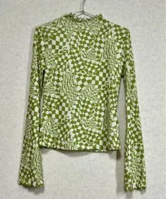 EMODA シアートップス　グリーン