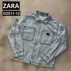 美品　ZARA デニムジャケット　ジャンバー　サイズ11-12 152 150