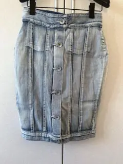 【GYDA】デニムスカート（セットアップ有）