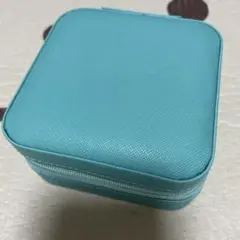 【訳あり】アクセサリーケース ジュエリーボックス ブルーグリーン