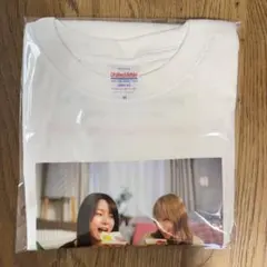 未使用品 彩香ちゃんは弘子先輩に恋してる あやひろ Tシャツ Mサイズ ホワイト