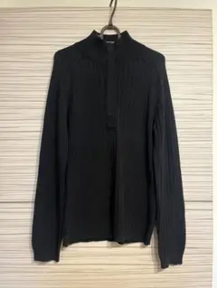 DKNY メンズ　 長袖　ニット　黒　Mサイズ