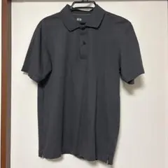 【値下げ】UNIQLO エアリズムコットン　カノコポロシャツ M ダークグレー