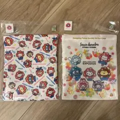 サンリオミャクミャク 巾着2枚セット