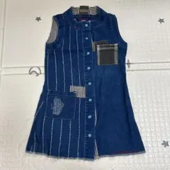 Natural Boo ブーフーウーデニムワンピース 100