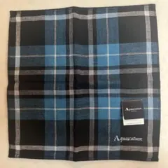 【新品未使用】 Aquascutum チェック柄 ハンカチ【日本製】